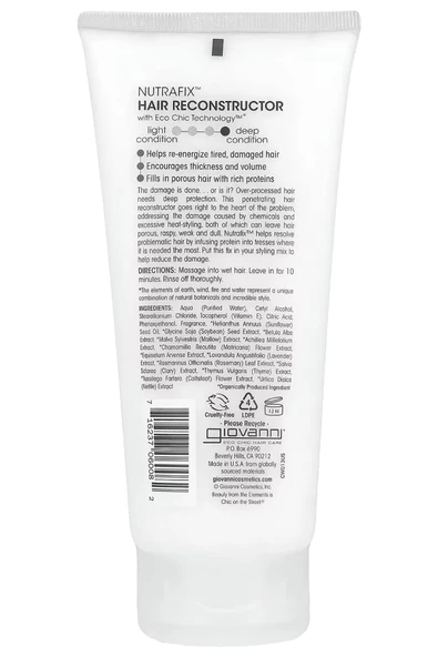 Giovanni Nutrafix Onarıcı Saç Kremi 200ML - Resim 2