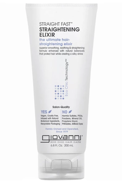 Giovanni Straight Fast Saç Düzleştirici Jel 200ML