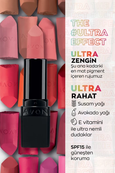 Ultra Mat Ruj Pink Passion - Resim 2