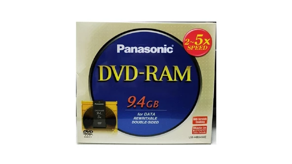 Panasonic Dvd-Ram 9.4G GB 2-5X Speed LM-HB94ME