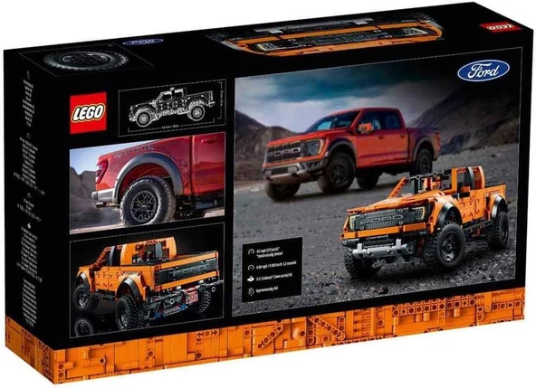 LEGO 42126 Technic Ford F-150 Raptor - Resim 2