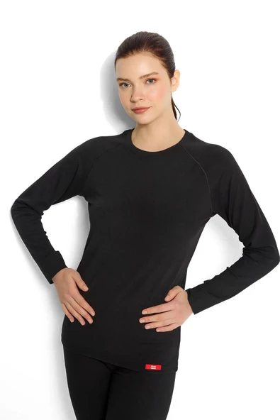 Jiber Kadın Termal Uzun Kol O Yaka Body 592 - 3