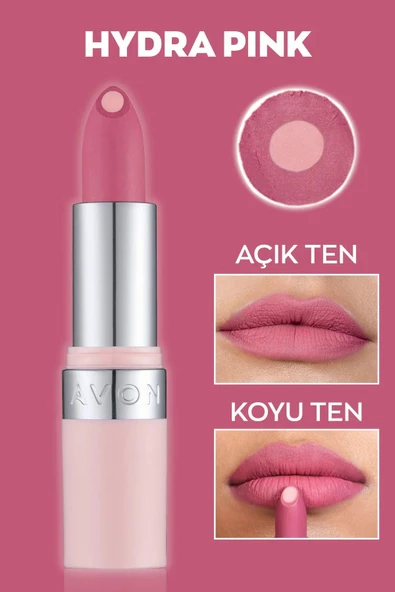 Hydramatic Blush Mauve ve Pink Mat Ruj Paketi - 7