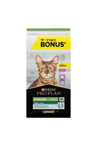 Pro Plan Pro Plan Sterilised Hindili Kısırlaştırılmış Kedi Maması 10 2 Kg Bonus Paket - 2