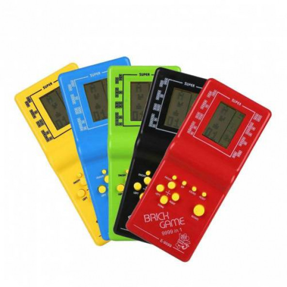 TETRİS ATARİ OYUNU KONSOLU NOSTALJİK OYUNCAK SESLİ ELATARİSİ OYUN - 2