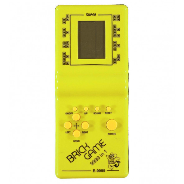 TETRİS ATARİ OYUNU KONSOLU NOSTALJİK OYUNCAK SESLİ ELATARİSİ OYUN - 4