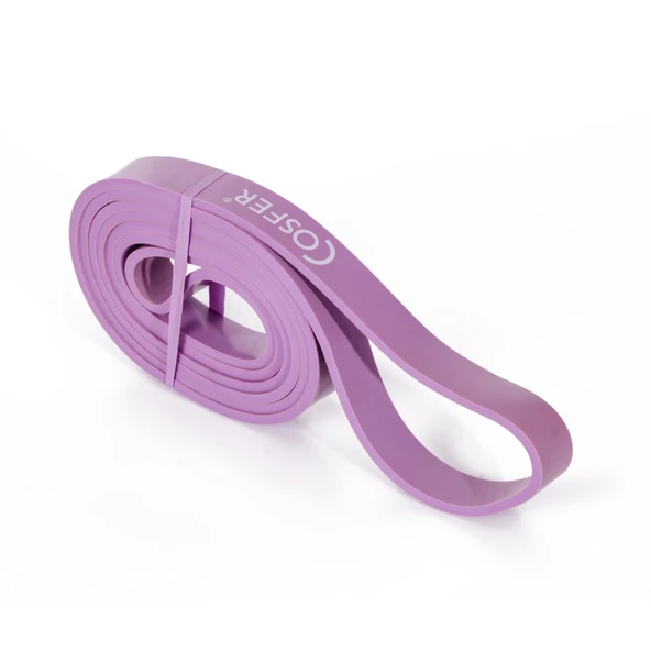 Cosfer Latex Güç Bandı 21 Mm Mor - Resim 2