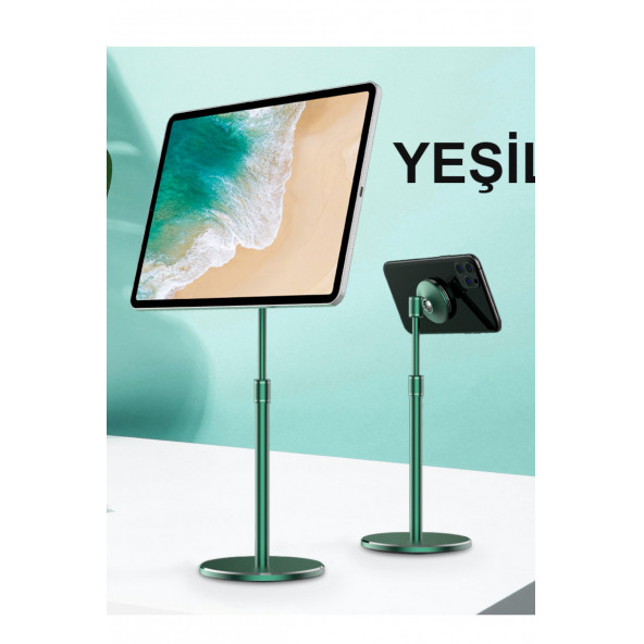 Mühlen PH058 Ayarlanabilir Ergonomik Manyetik Telefon Standı Green - 2