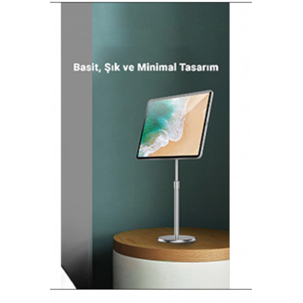 MÜHLEN PH058 Ayarlanabilir Ergonomik Manyetik Telefon Standı Silver - 5