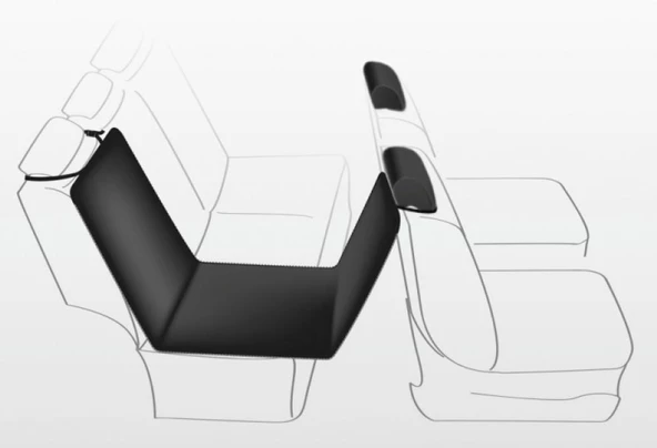 Trixie Köpek İçin Arka Koltuk Örtüsü 1,45x1,60m - 8