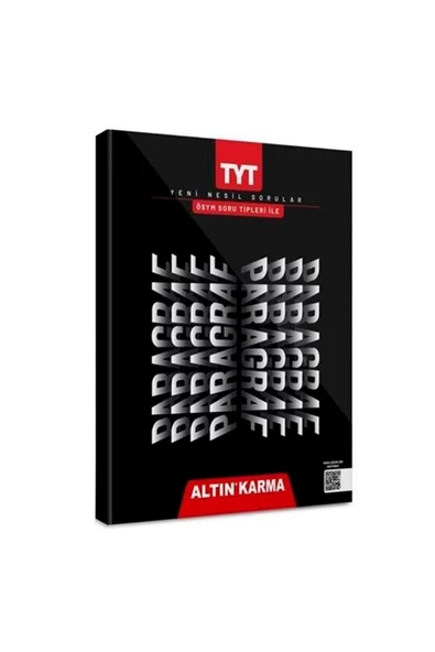 Altın Karma Yayınları  TYT Paragraf Yeni Nesil Soru Bankası