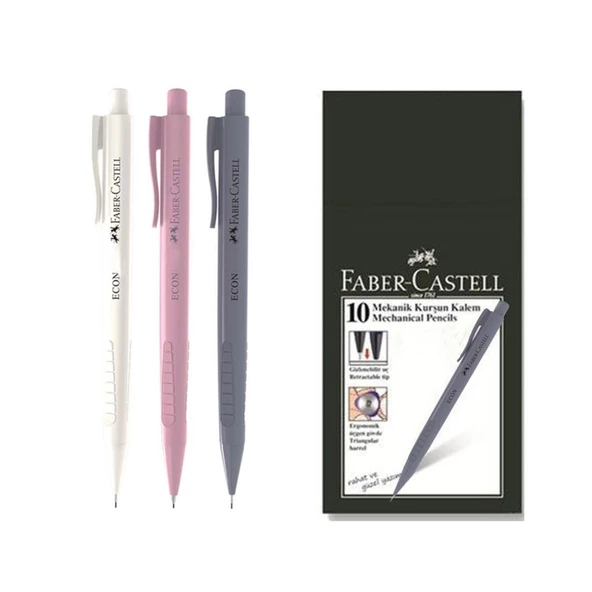 Faber Castell Versatil Kalem Econ 0.5 Mm Genz - 10 Adet