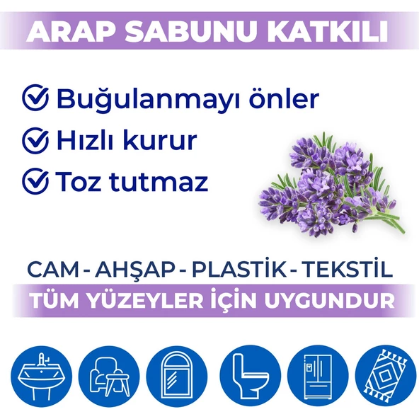 Bingo Pratik Yüzey Temizlik Havlusu Lavanta 96X6 (576 Yaprak) - 5