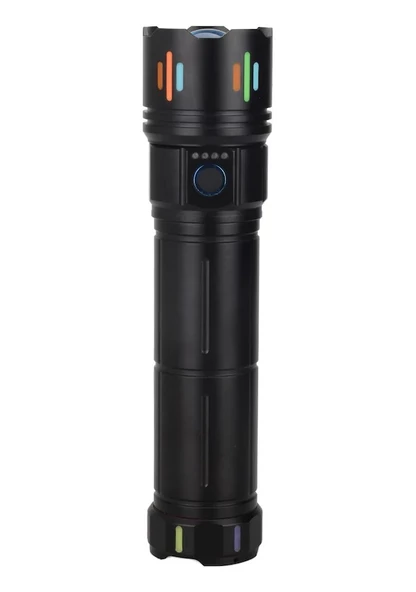 Panther Usb Sarjlı Fonksiyonlu El Feneri 4118 - 3