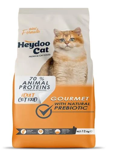 heydoo Gurme Renkli Yetişkin Kedi Maması 12 Kg