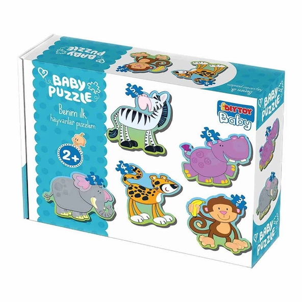 Dıytoy Baby Puzzle Benim İlk Hayvanlar Puzzlem