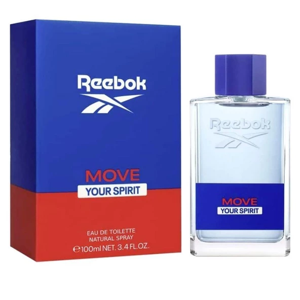 Reebok Move Your Spirit EDT 100 ml Erkek Parfümü - Resim 2