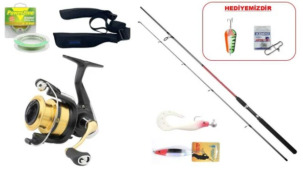 Remixon Flex Spin 270 cm 20-50 gr & Daiwa RS4000 SPİN SETİ