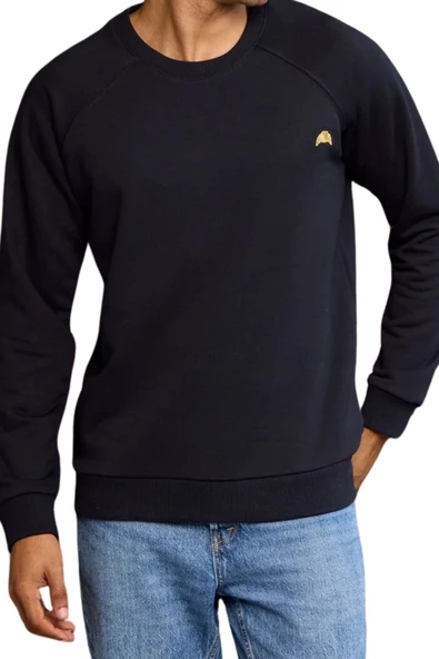 Kly Erkek Uzun Kol O Yaka Sweatshırt 500 - Resim 2