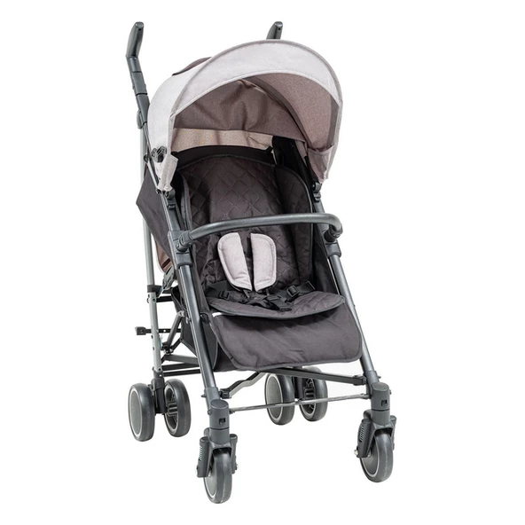 Baby2Go Parma Lüx Baston Bebek Arabası Gri - 2