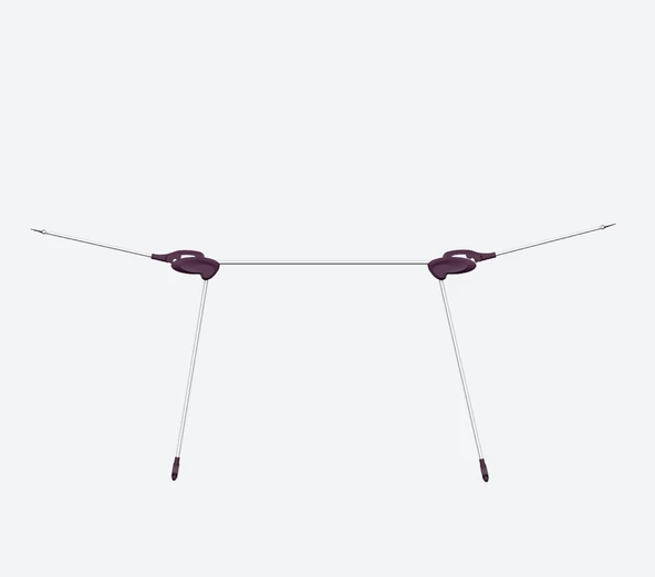 Gazzella SM HND 252 P Hang’N Dry Midi Plus Kanatlı Katlanabilir Alüminyum Çamaşır Kurutmalık - 3