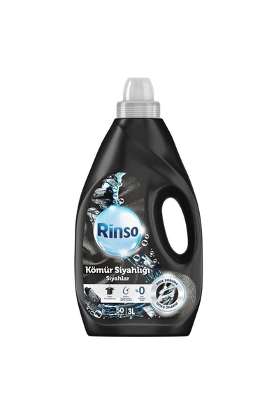 Rinso Sıvı Deterjan Kömür Siyahlığı Siyahlar İçin Sıvı Deterjan 3LT - 2