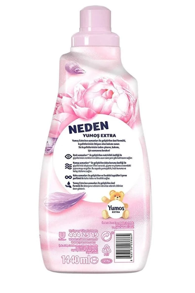 Yumoş Extra Konsantre Çamaşır Yumuşatıcısı Şakayık 1440ml 2 Adet - 2