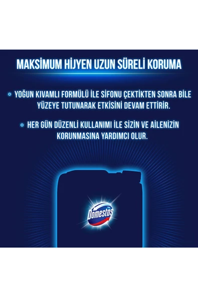 Domestos Çam Ferahlığı Yoğun Kıvamlı Çamaşır Suyu 3240 ml - 5