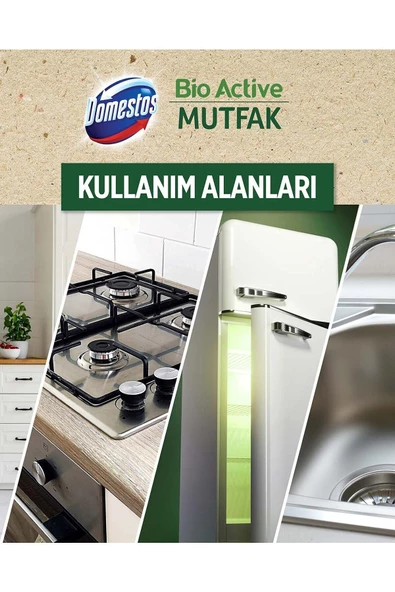 Domestos Çamaşır Suyu Bio Active Mutfak 1850 ml - 6