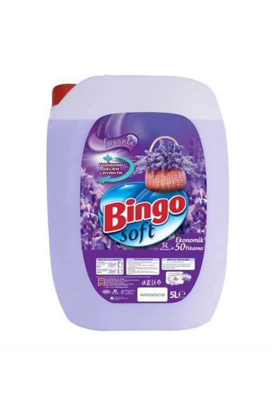 Bingo Soft Yumuşatıcı Lavanta 5 Lt