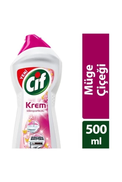 Cif Krem Müge Çiçeği ve Frezya Temizleyici 500 ml