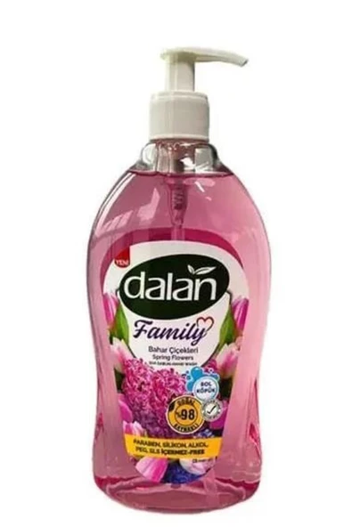 Dalan Family Sıvı Sabun Bahar Çiçekleri 400 Ml