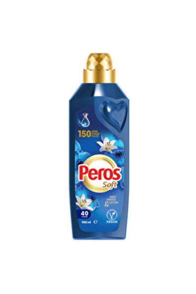 Peros ( 5 ADET ) Peros Soft Konsantre Yumuşatıcı Mavi Orkide ve Lilyum 960 ml 40 Yıkama