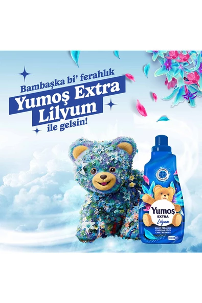 Yumoş Çamaşır Yumuşatıcısı Extra Konsantre Lilyum 1440 ml - 3