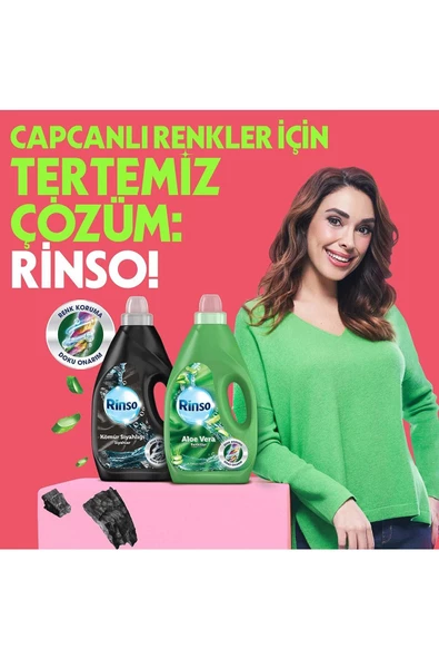 Rinso Sıvı Deterjan Aloe Vera Renkliler İçin Sıvı Deterjan 3LT - 6