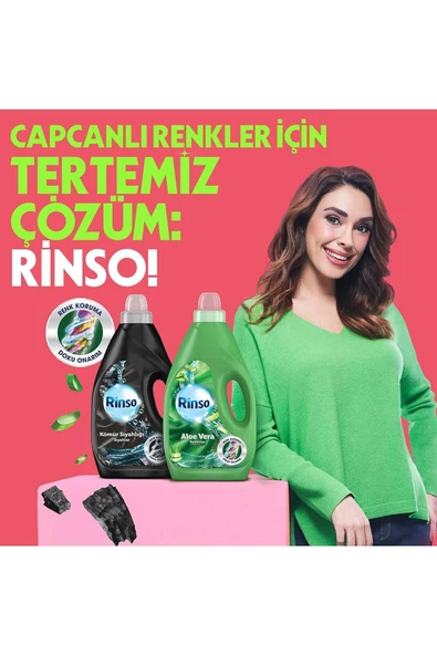 Rinso Sıvı Deterjan Kömür Siyahlığı Siyahlar İçin Sıvı Deterjan 3LT - 7