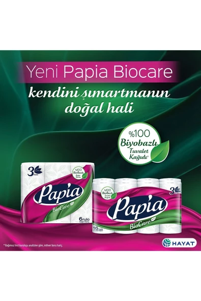 Papia Biocare 16'lı Tuvalet Kağıdı - 3