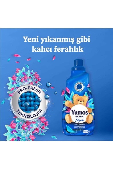 Yumoş Çamaşır Yumuşatıcısı Extra Konsantre Lilyum 1440 ml - 5