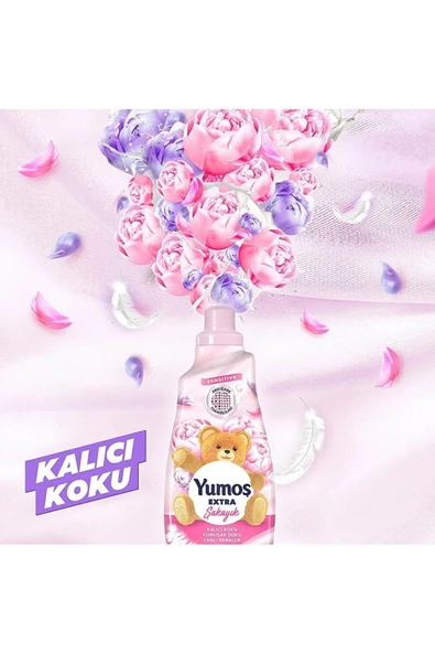 Yumoş Extra Konsantre Çamaşır Yumuşatıcısı Şakayık 1440ml 2 Adet - 6