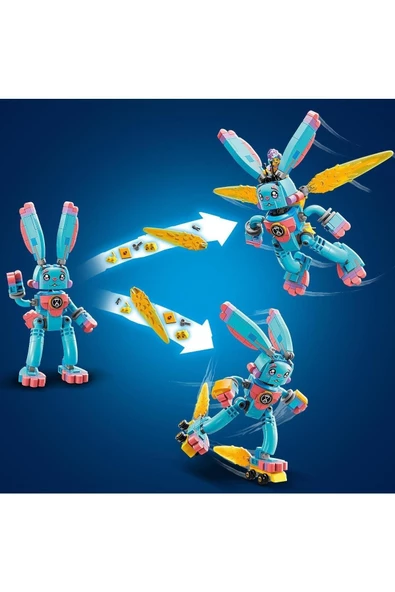 LEGO DREAMZzz Izzie ve Tavşan Bunchu 71453 - 7 Yaş ve Üzeri Oyuncak Yapım Seti (259 Parça) - 8