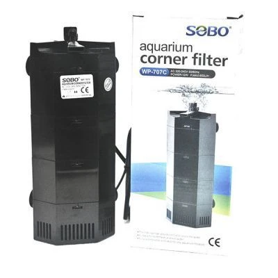 Sobo WP-808C Akvaryum Köşe İç Filtre 800 L/S 15 W - 2