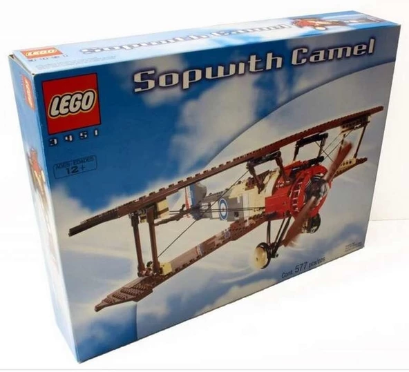 Lego 3451 Sculptures Sopwith Camel Uçak