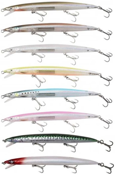 Savage gear Sandeel Jerk Minnow 145 14g  Sahte Balık  06-Pink Flash