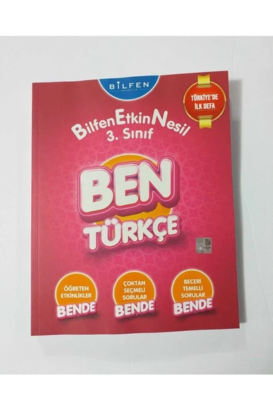 Bilfen Yayınları 3.sınıf Ben Türkçe Etkinlik Kitabı