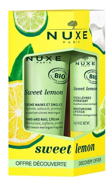 Nuxe Sweet Lemon El ve Dudak Bakım SETİ