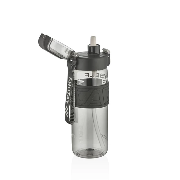 Shotay Myself Su Matarası Tritan Siyah 750Ml - 2