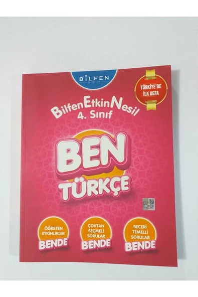 Bilfen Yayınları 4.sınıf Ben Türkçe Etkinlik Kitabı