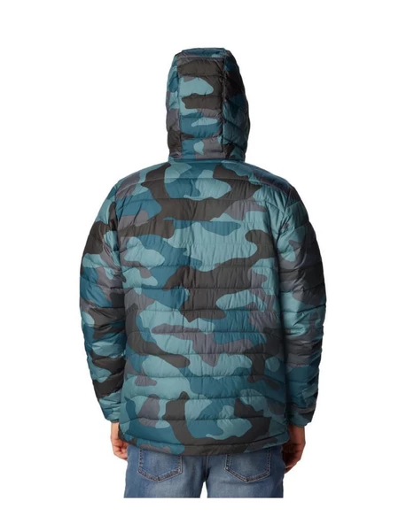 Columbia Powder Lite Hooded Erkek Mont - Resim 7