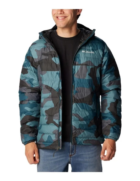 Columbia Powder Lite Hooded Erkek Mont - Resim 3