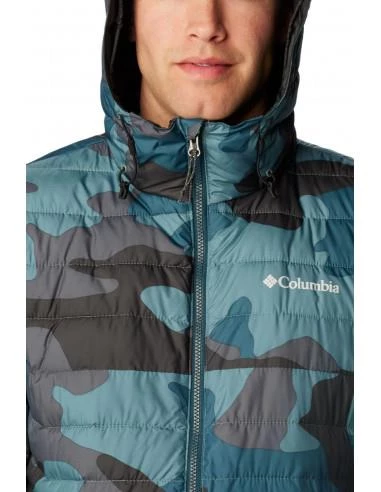 Columbia Powder Lite Hooded Erkek Mont - Resim 4